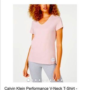 Calvin Klein V Women Short sleeve Shirt new with Tag.